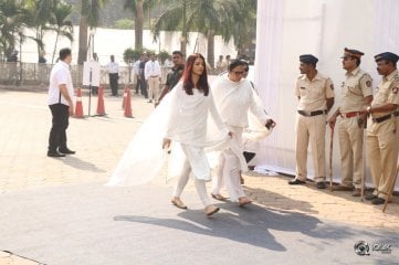 Celebs Condolence To Sridevi At Mumbai